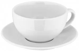 Large Cappuccino Cups & Saucers 12oz x6